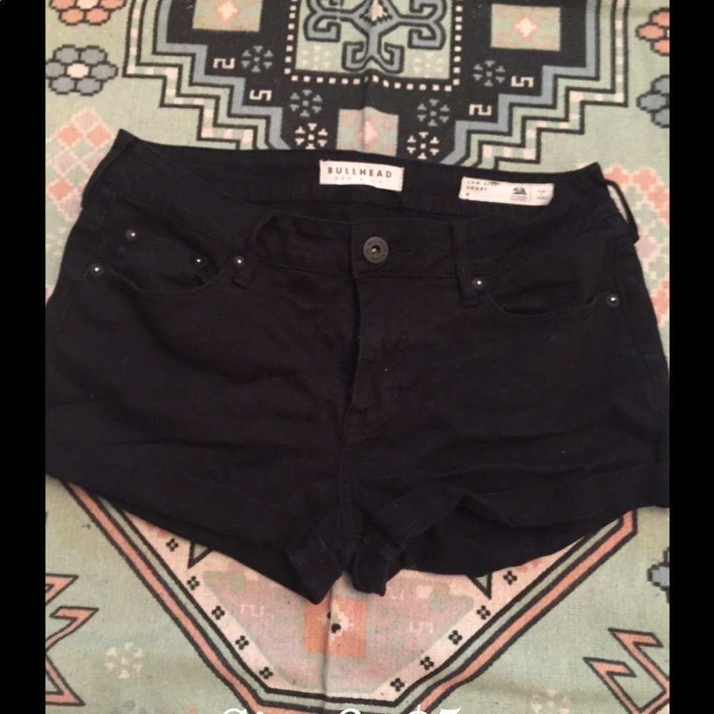 Black shorts